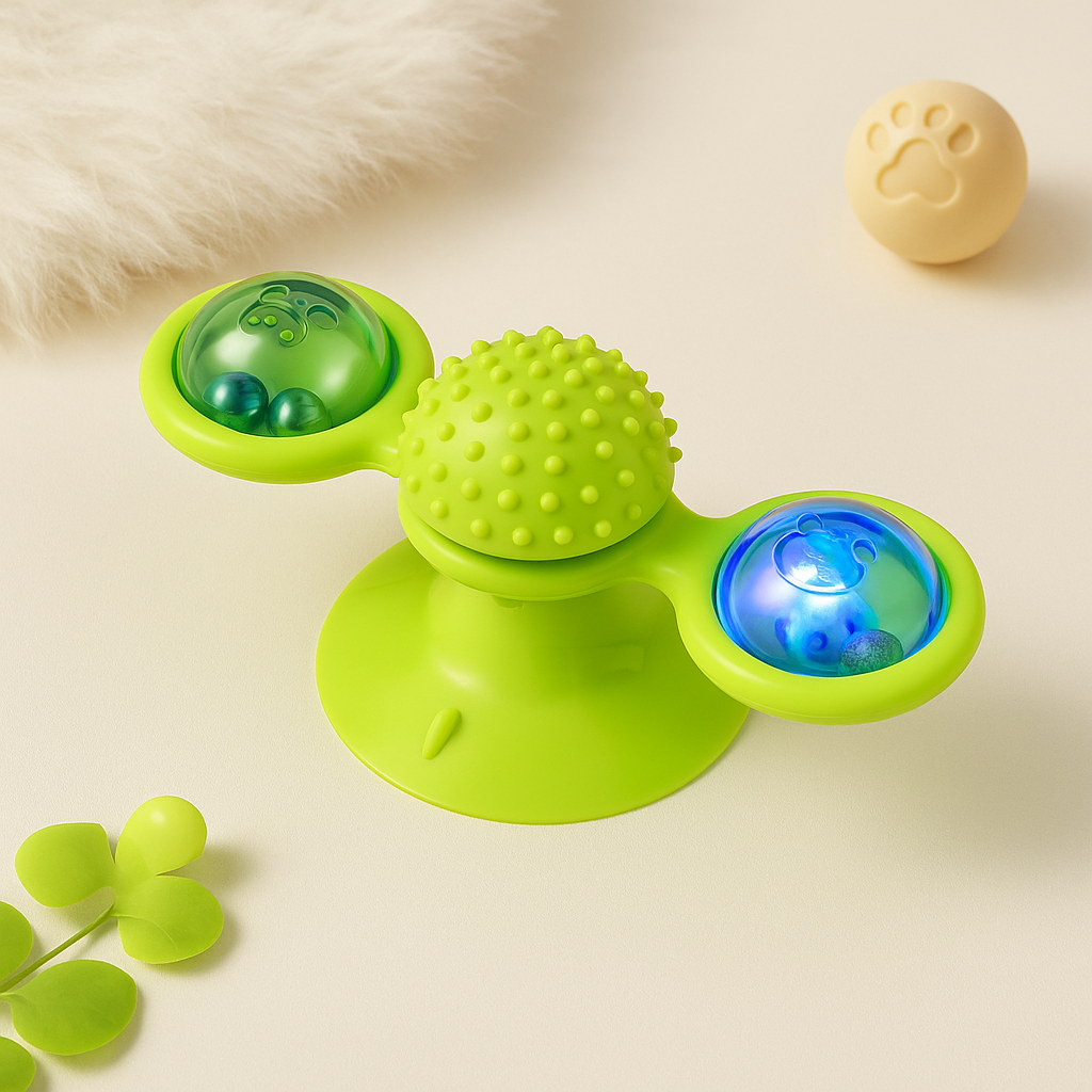 Scratch Hair Windmill Cat Toy